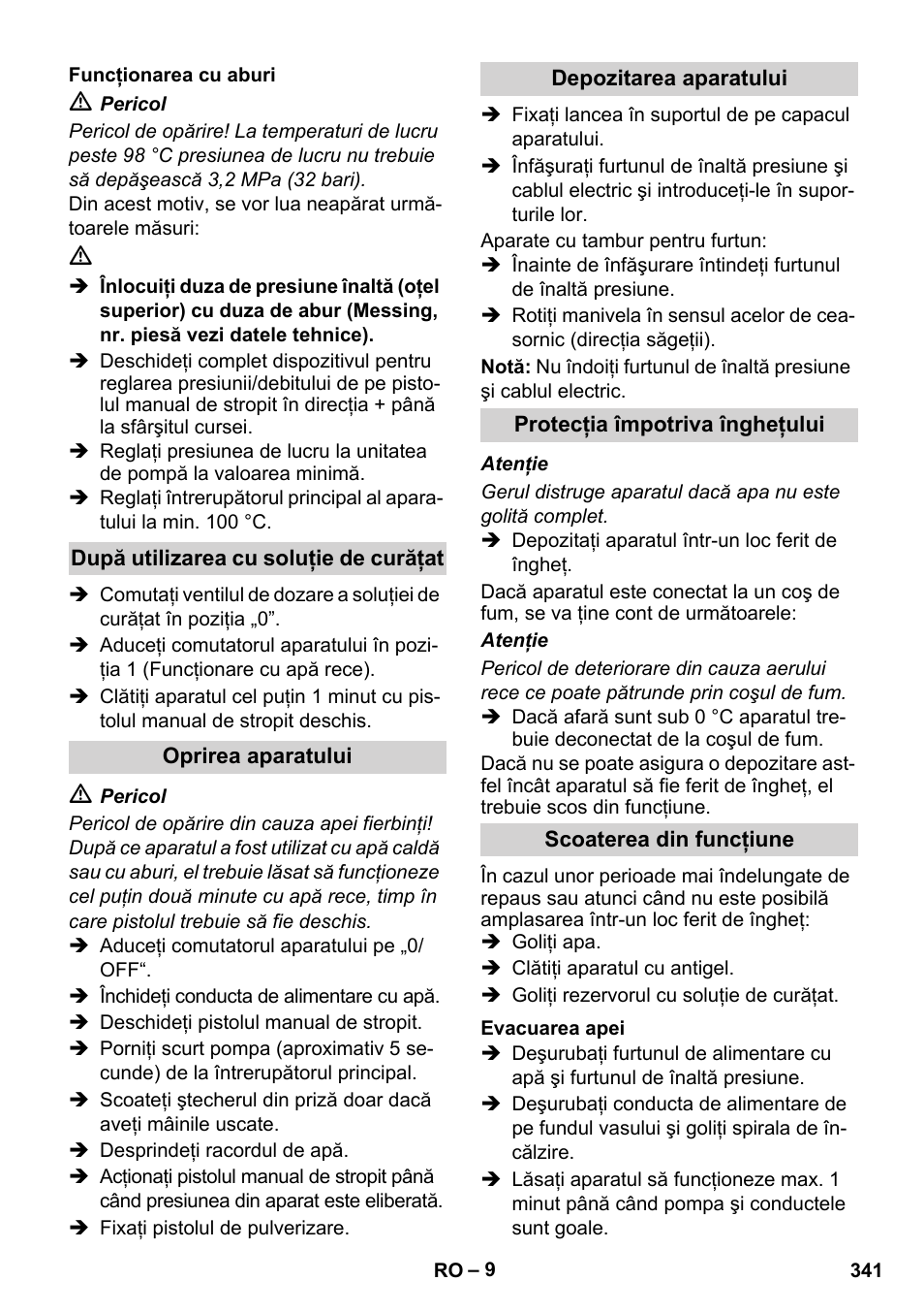 Karcher HDS 8-17 CX User Manual | Page 341 / 500