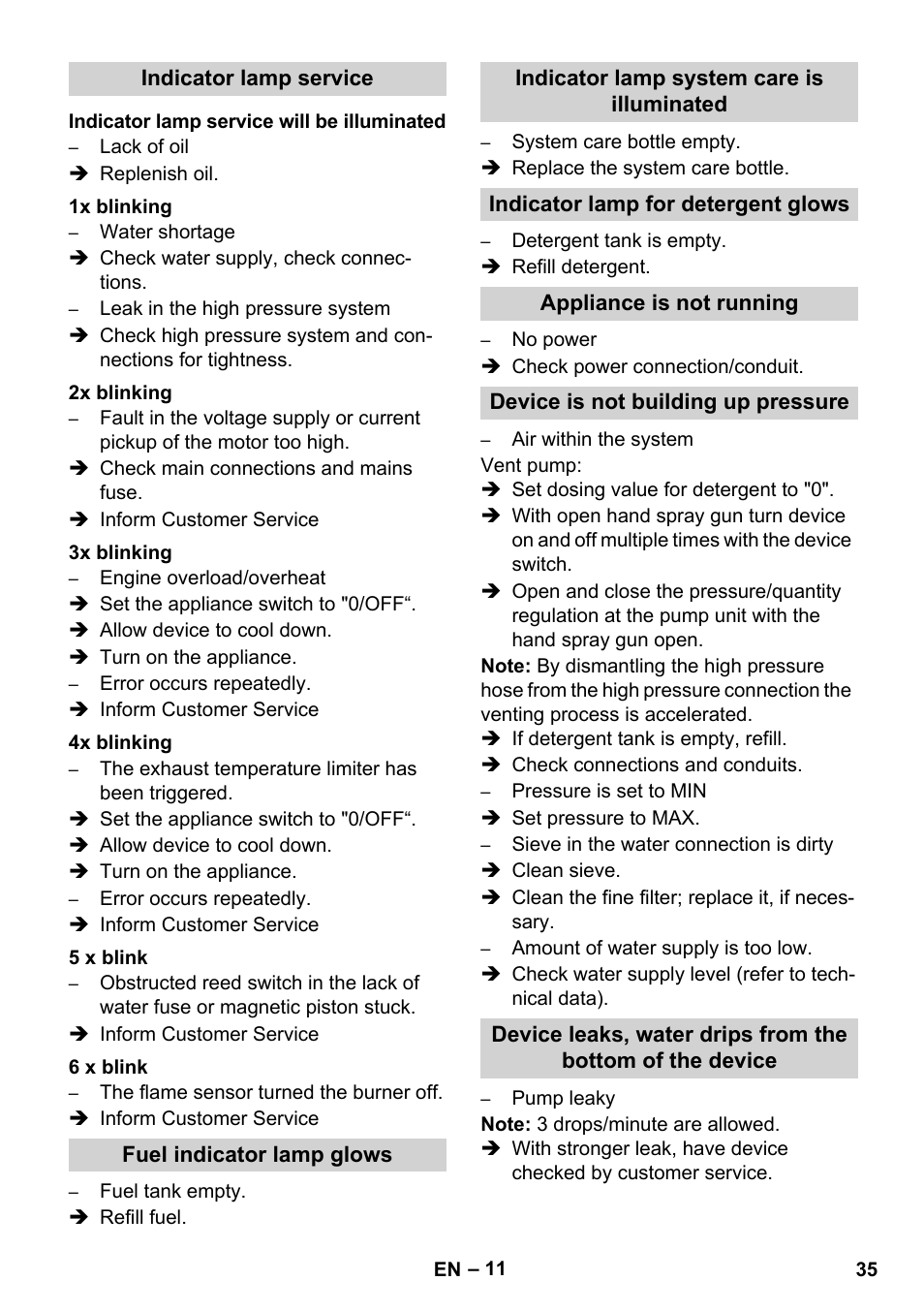 Karcher HDS 8-17 CX User Manual | Page 35 / 500