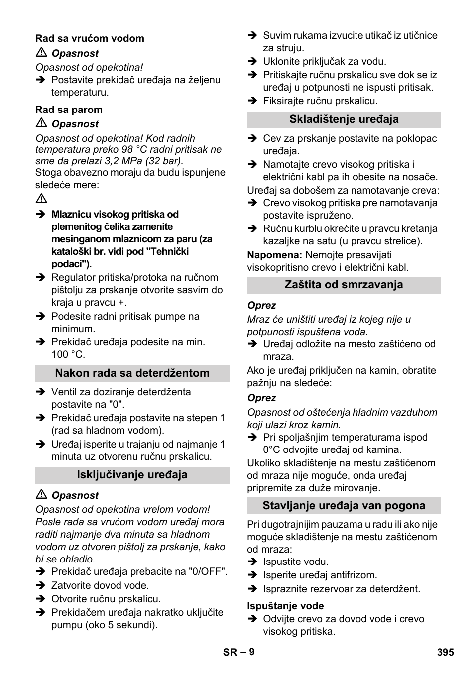Karcher HDS 8-17 CX User Manual | Page 395 / 500
