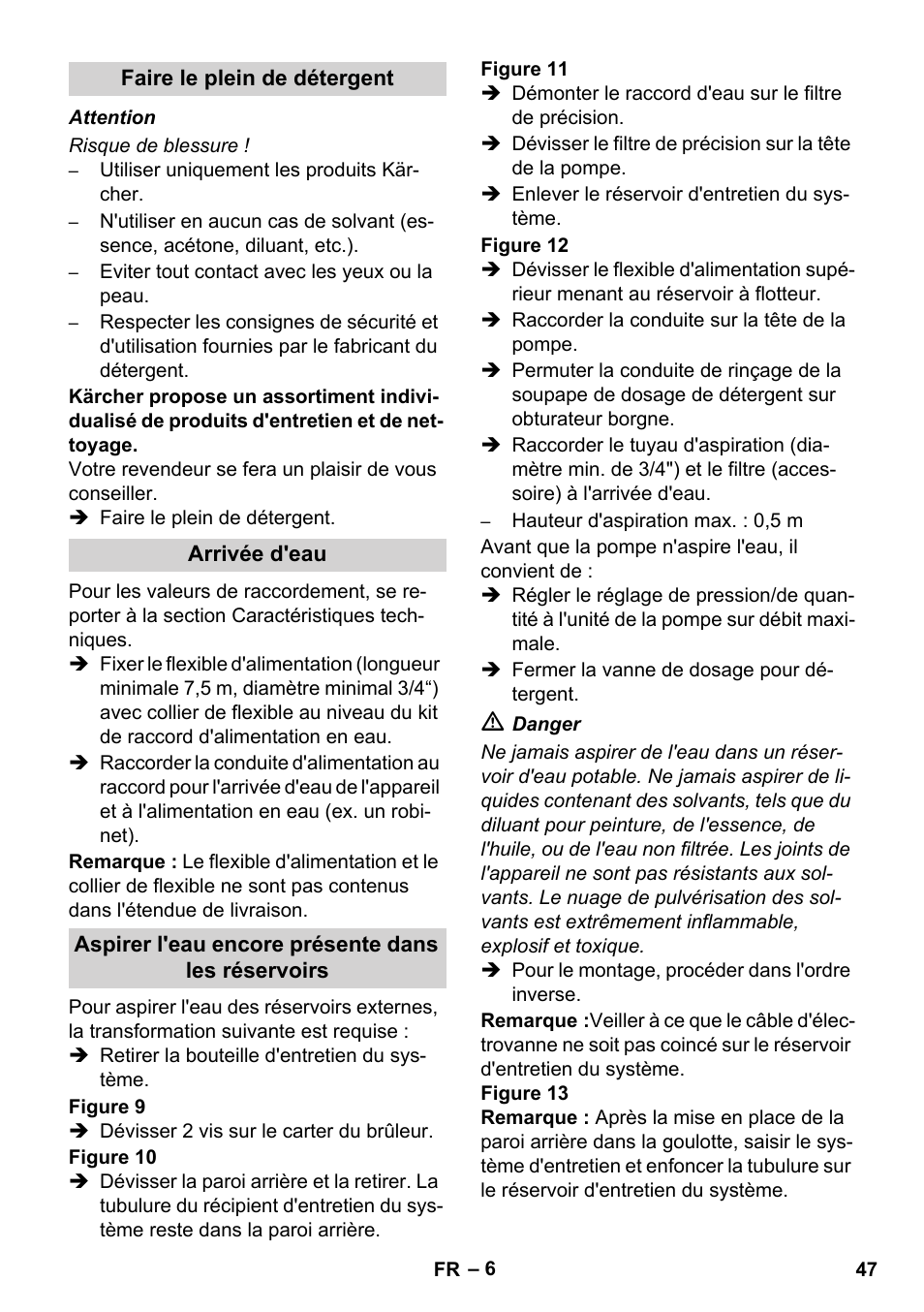 Karcher HDS 8-17 CX User Manual | Page 47 / 500