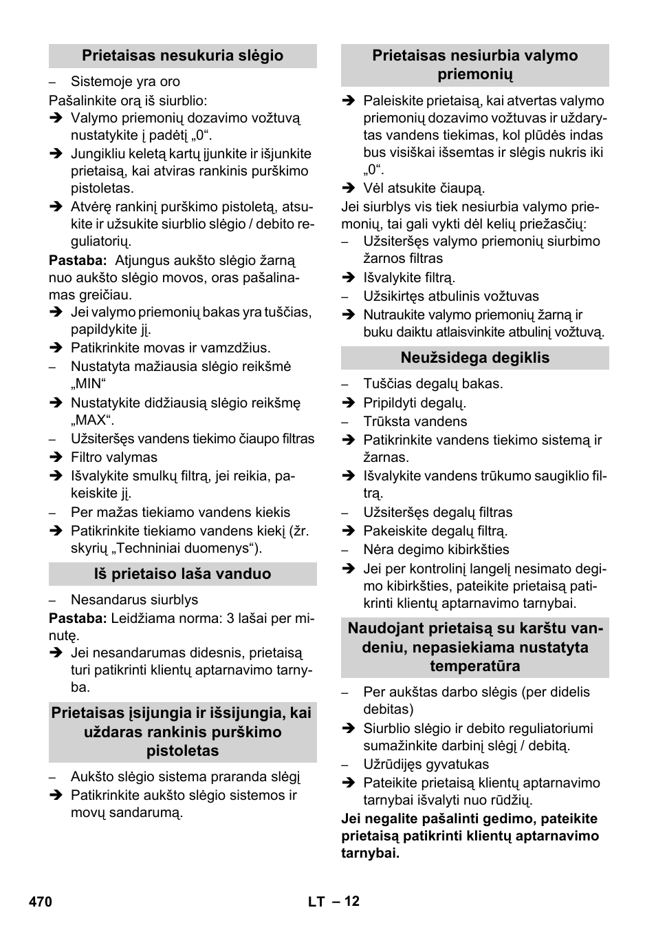 Karcher HDS 8-17 CX User Manual | Page 470 / 500