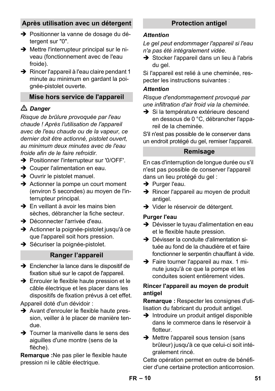 Karcher HDS 8-17 CX User Manual | Page 51 / 500