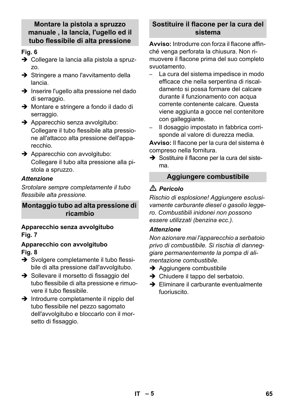 Karcher HDS 8-17 CX User Manual | Page 65 / 500