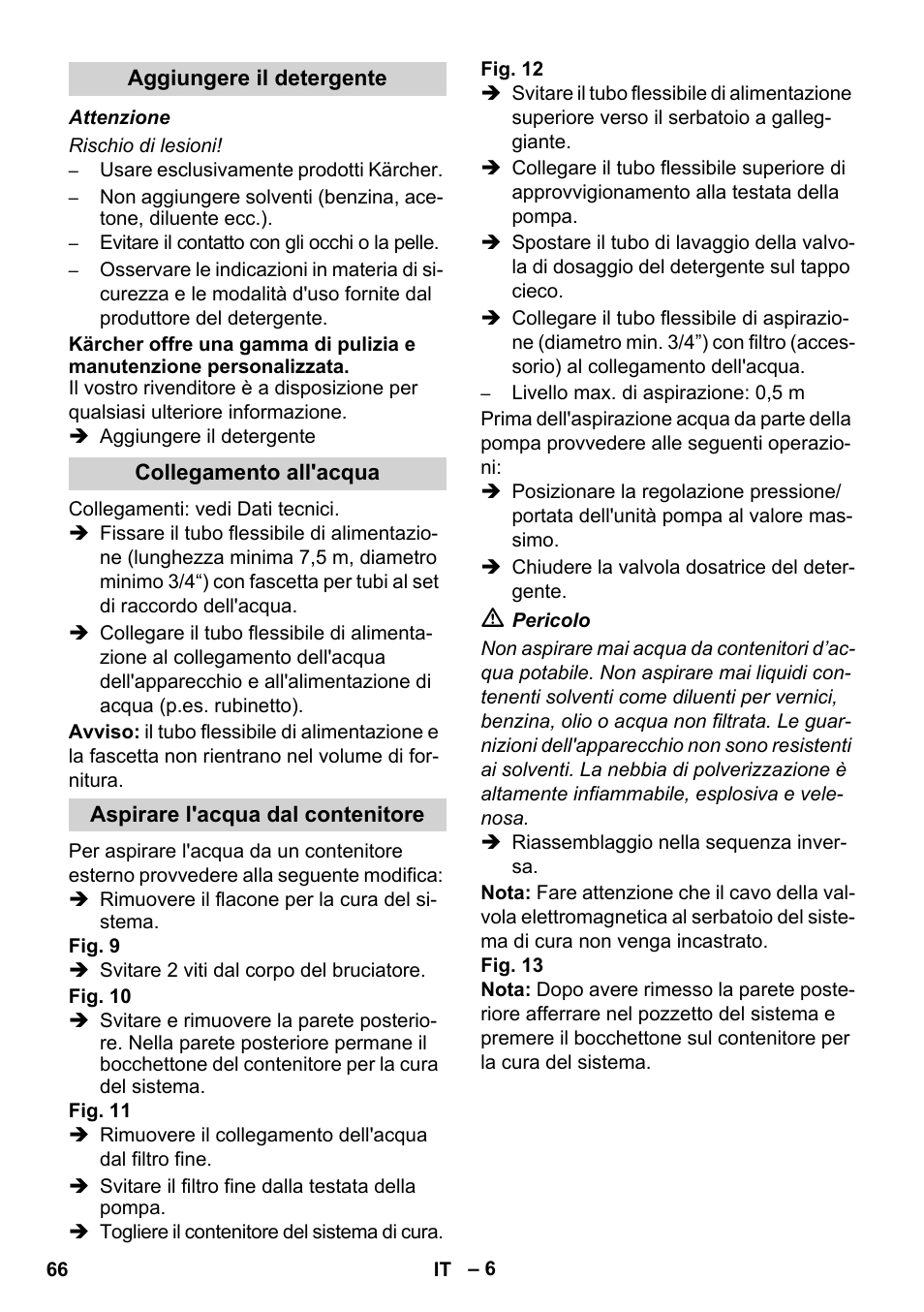 Karcher HDS 8-17 CX User Manual | Page 66 / 500