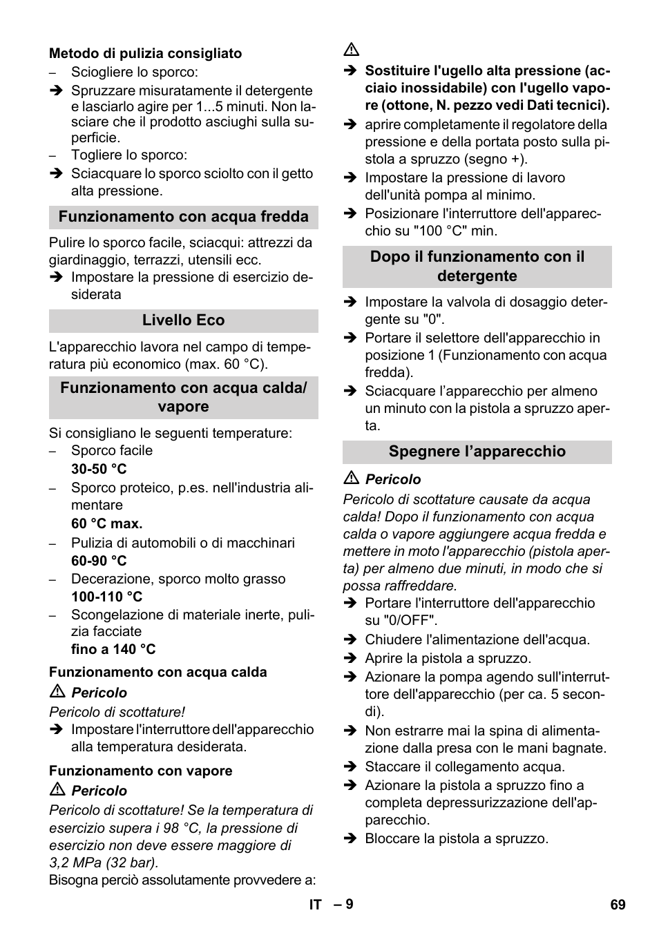 Karcher HDS 8-17 CX User Manual | Page 69 / 500