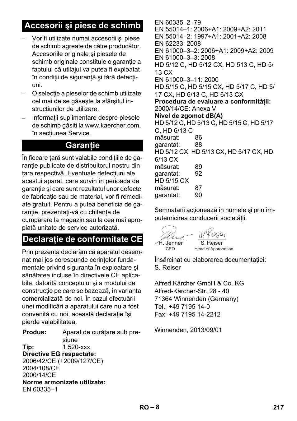Karcher HD 5-12 C User Manual | Page 217 / 340