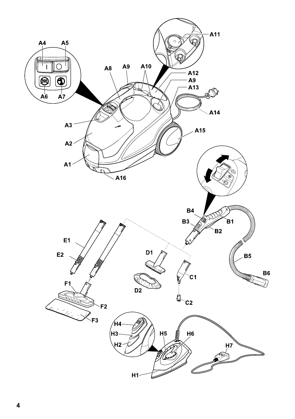 Karcher Stirerie SI 2-600 CB User Manual | Page 4 / 298