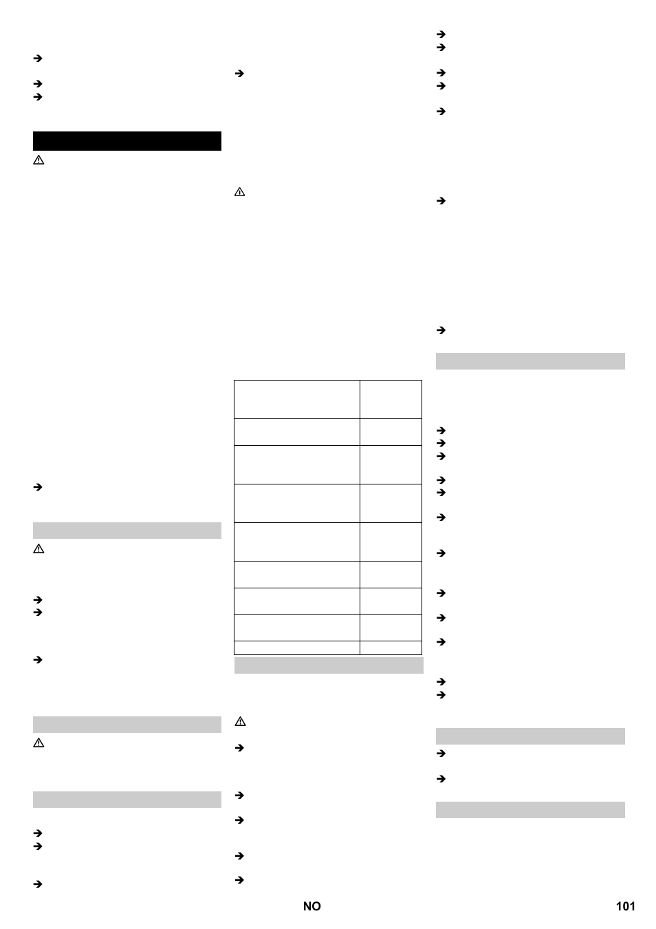 Drift | Karcher B 95 RS Bp wet User Manual | Page 101 / 324