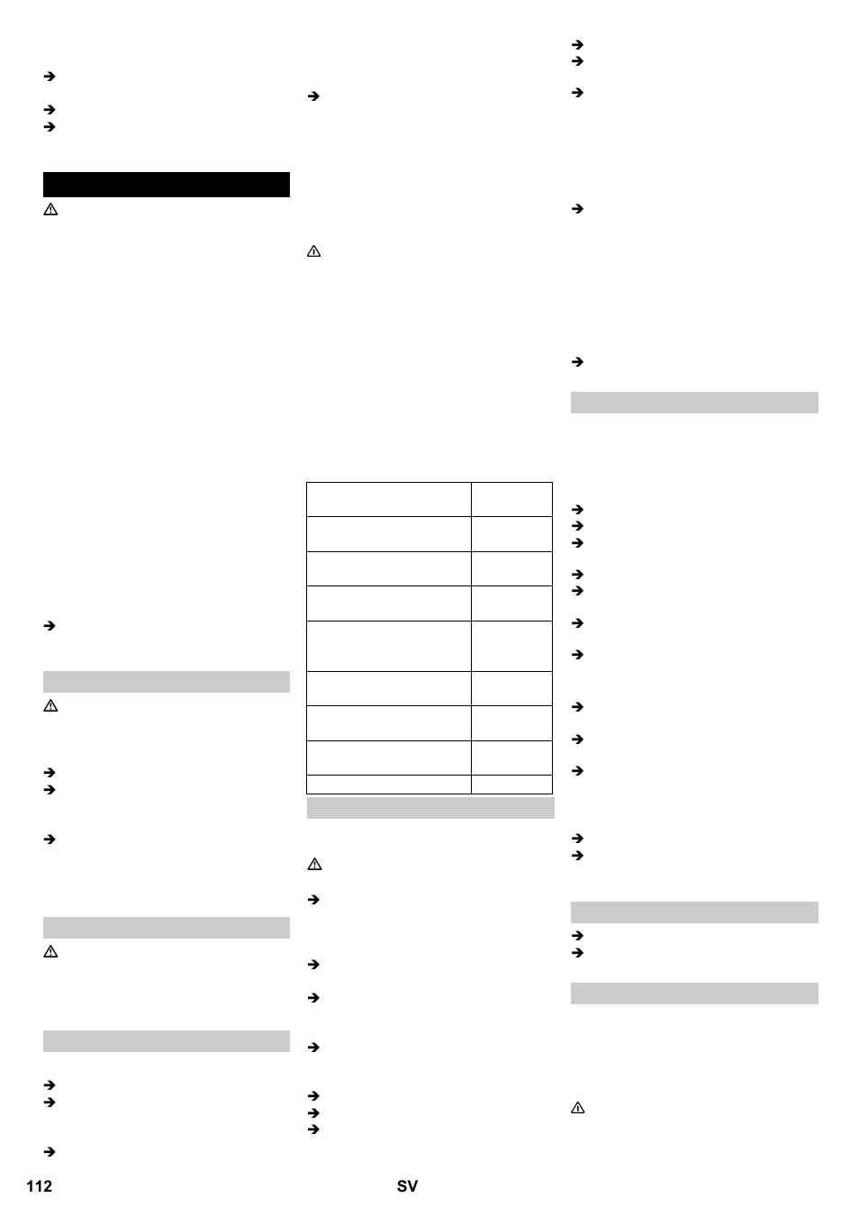 Drift | Karcher B 95 RS Bp wet User Manual | Page 112 / 324