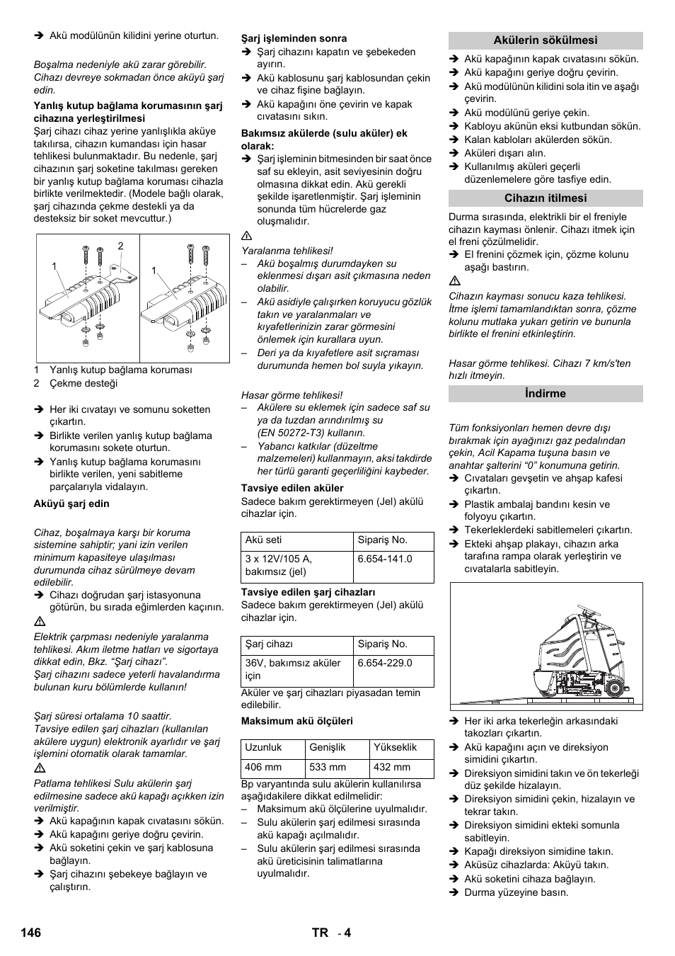 Karcher B 95 RS Bp wet User Manual | Page 146 / 324