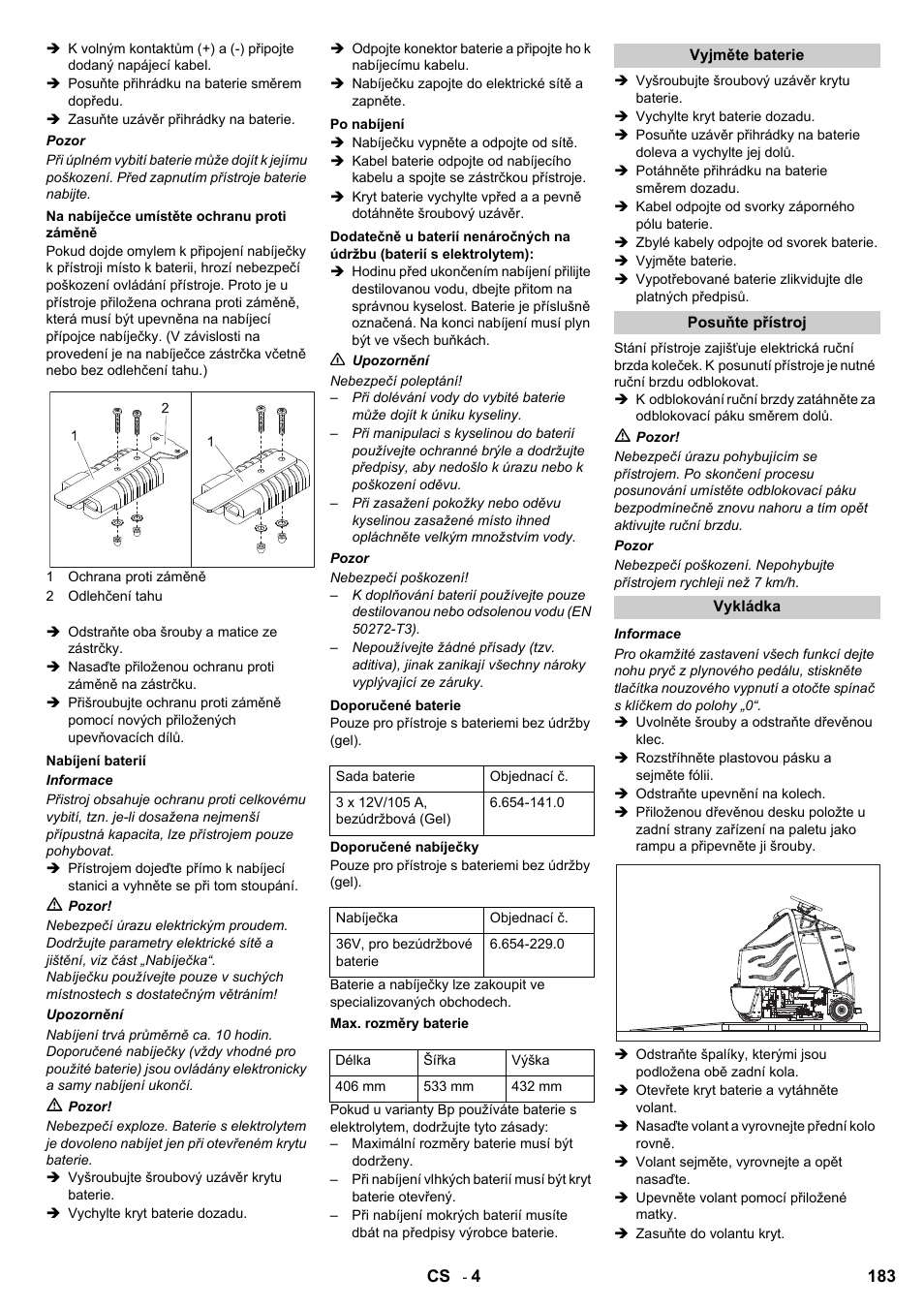 Karcher B 95 RS Bp wet User Manual | Page 183 / 324