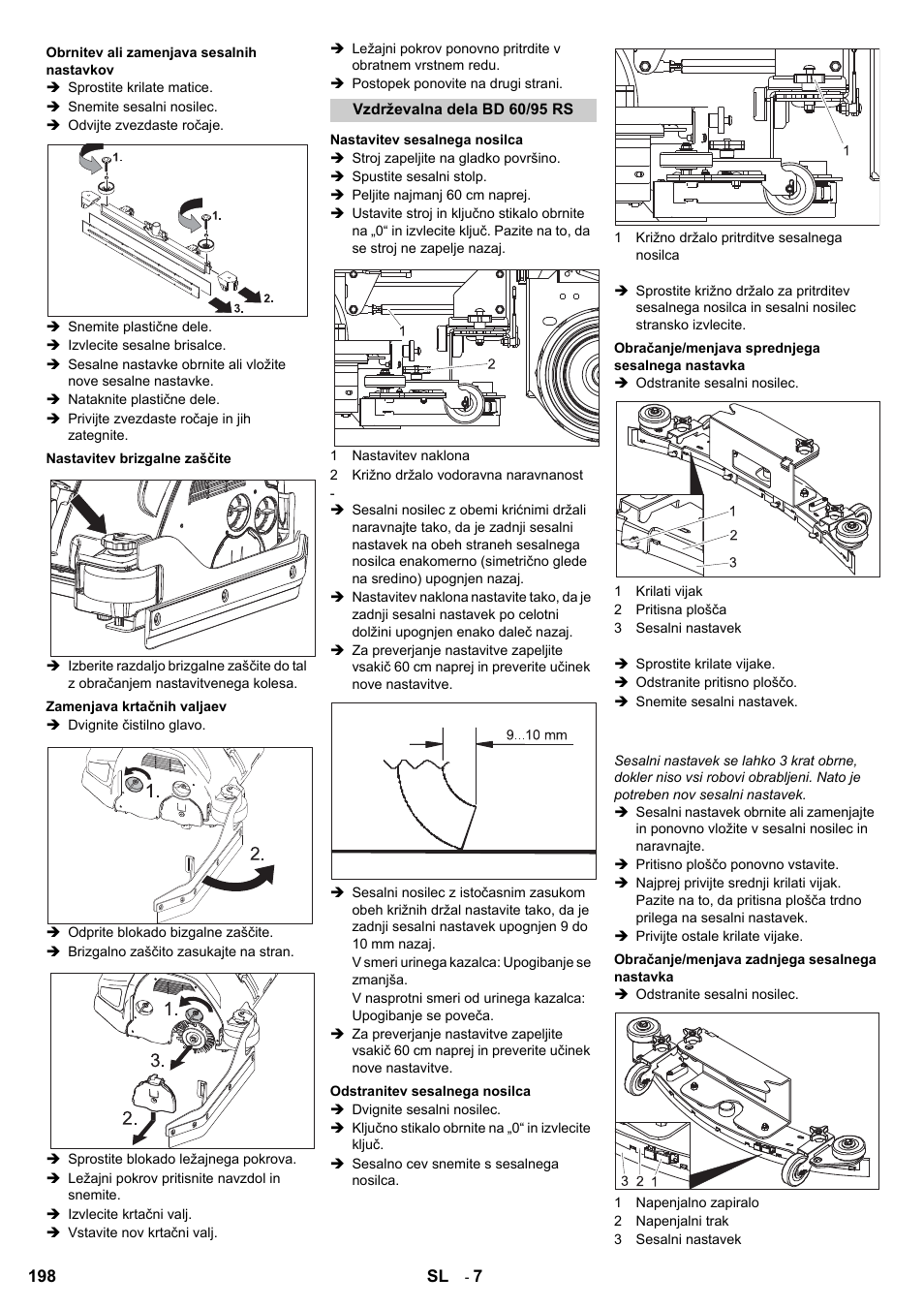 Karcher B 95 RS Bp wet User Manual | Page 198 / 324