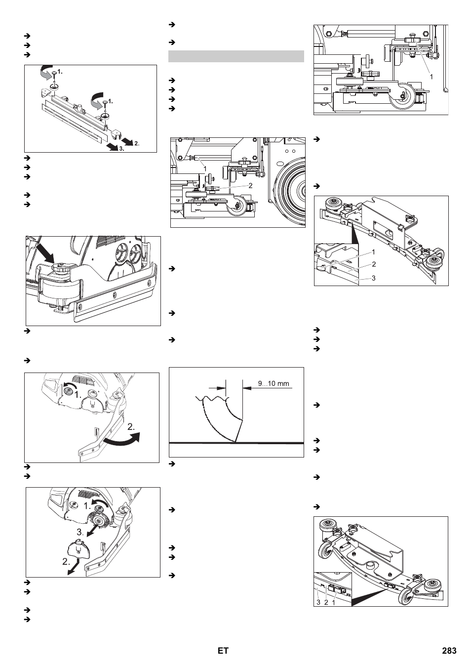 Karcher B 95 RS Bp wet User Manual | Page 283 / 324
