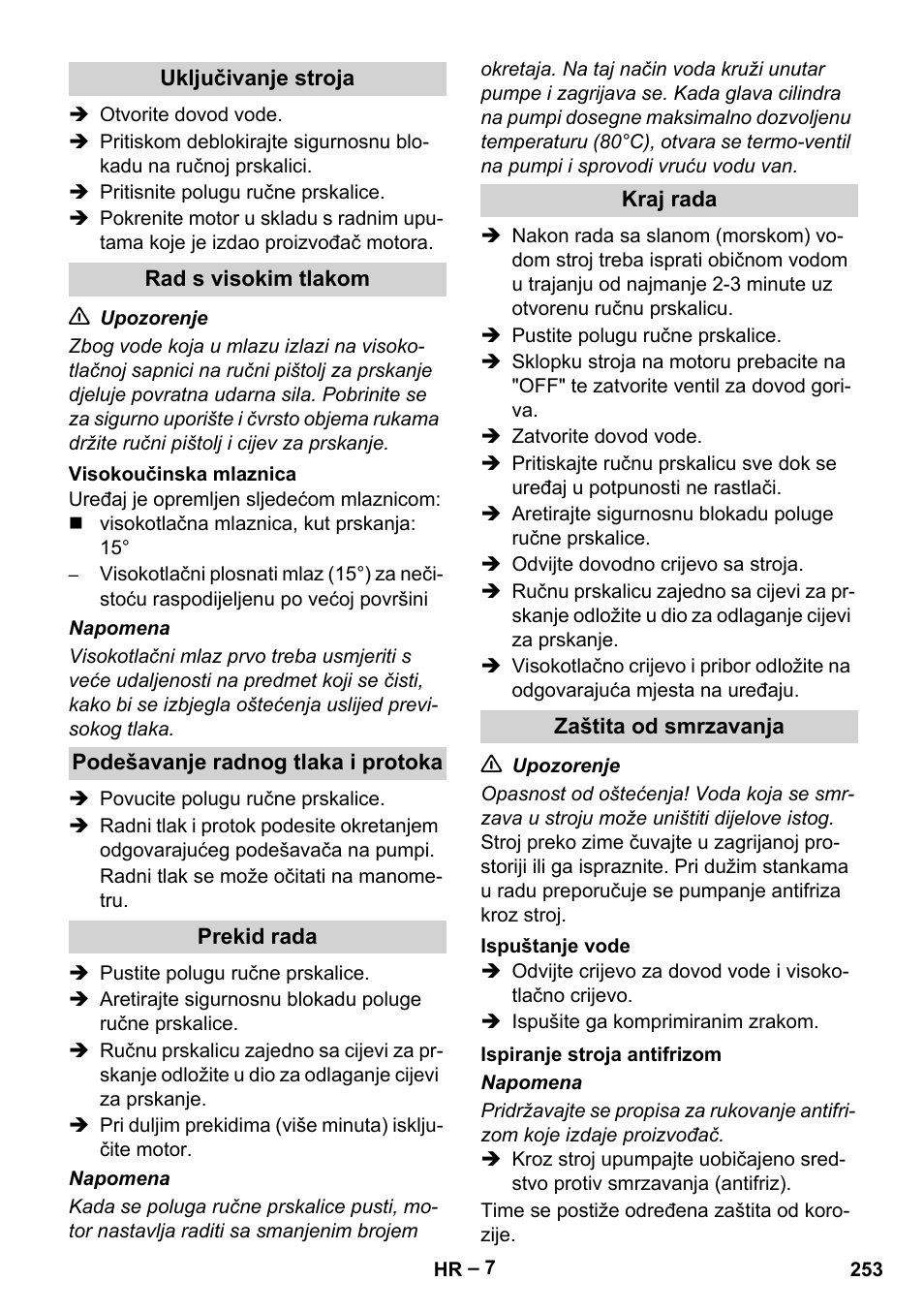 Karcher HD 9-50 Pe User Manual | Page 253 / 346
