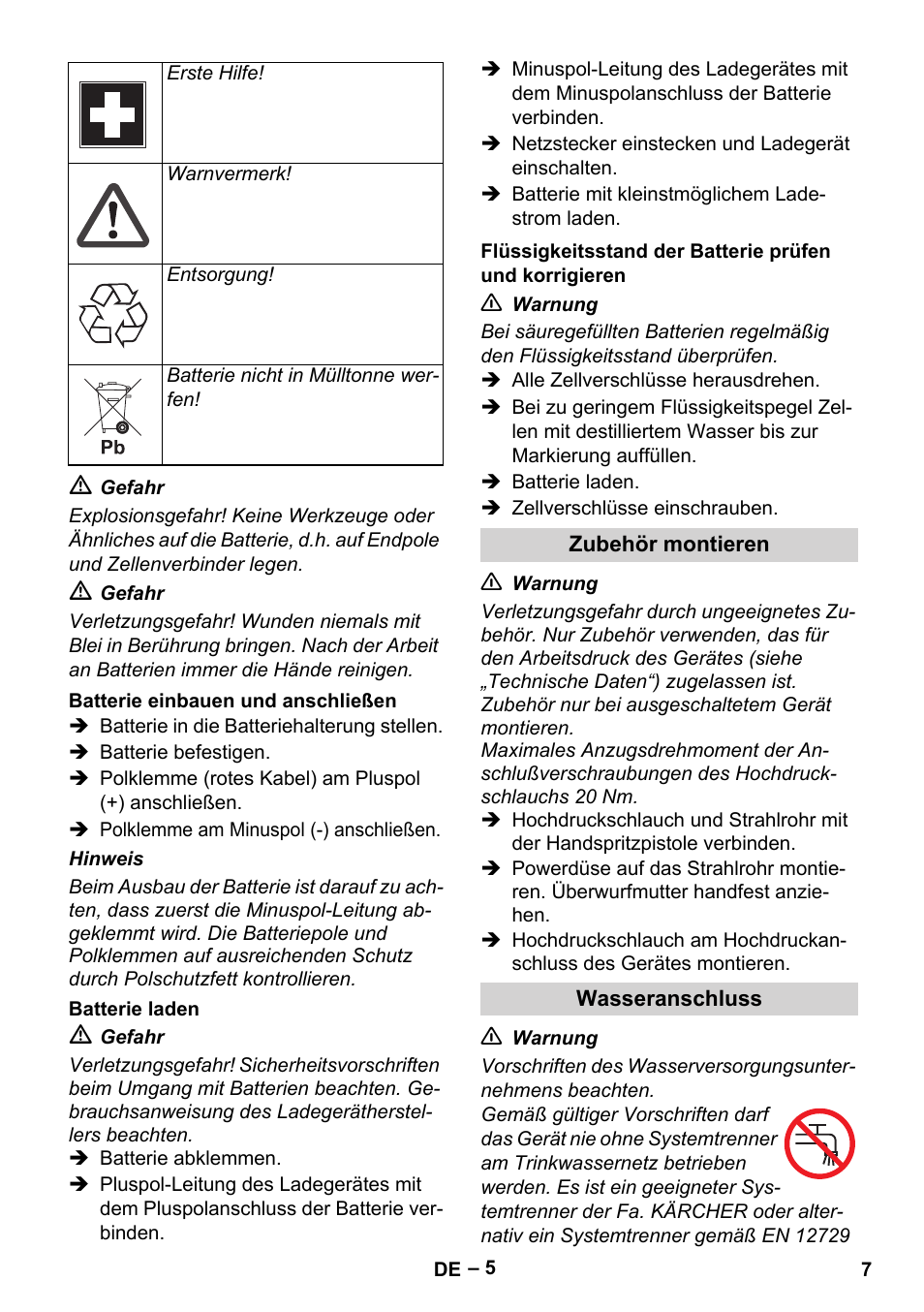 Karcher HD 9-50 Pe User Manual | Page 7 / 346