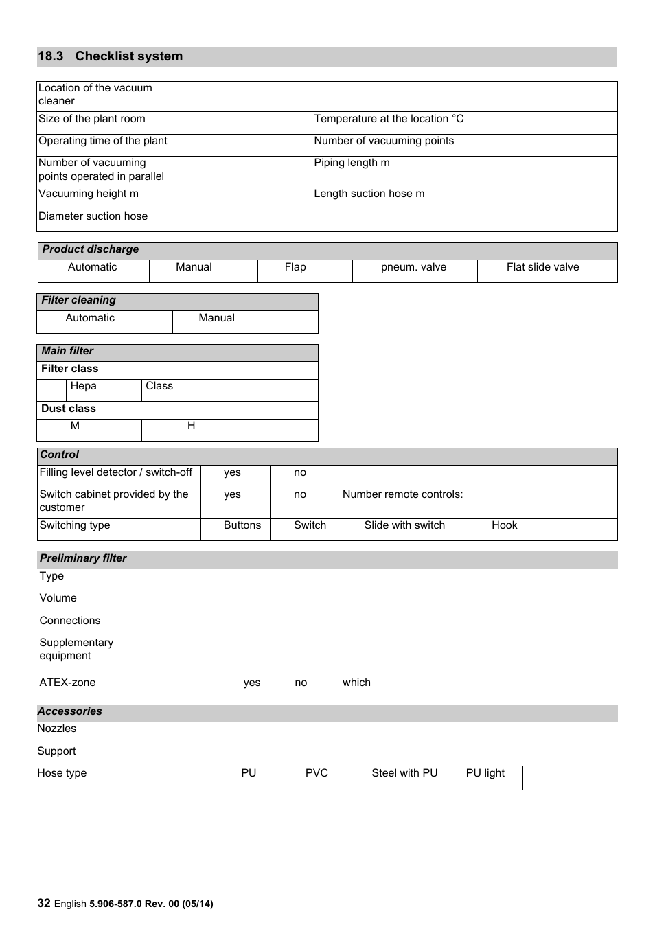 3 checklist system, 3 checklist, System | Karcher IV 100 - 55 M B1 User Manual | Page 32 / 48