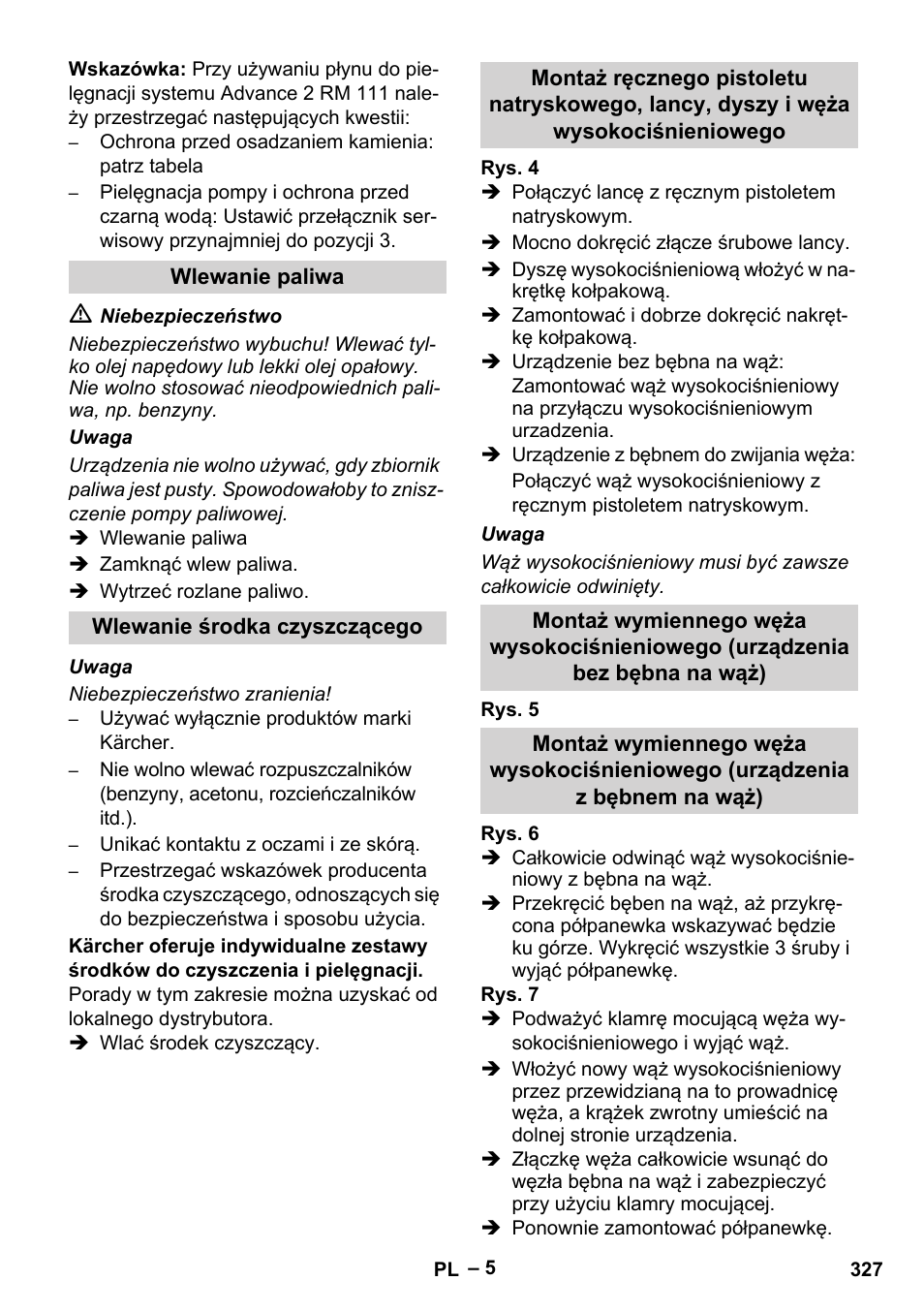 Karcher HDS 7-12-4 M User Manual | Page 327 / 516