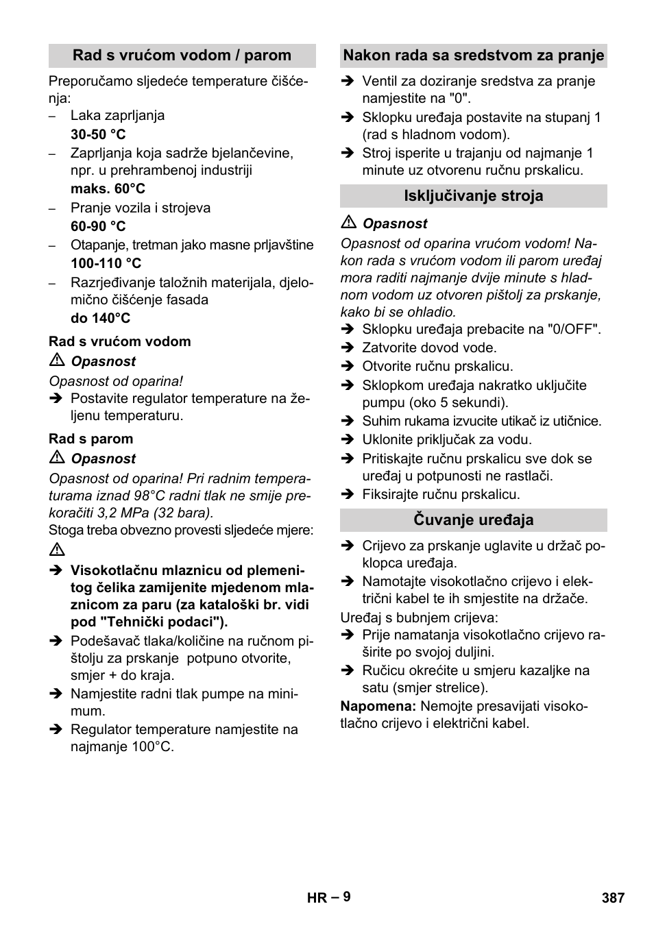 Karcher HDS 7-12-4 M User Manual | Page 387 / 516