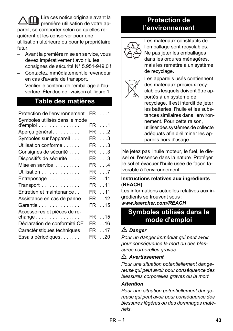 Karcher HDS 7-12-4 M User Manual | Page 43 / 516