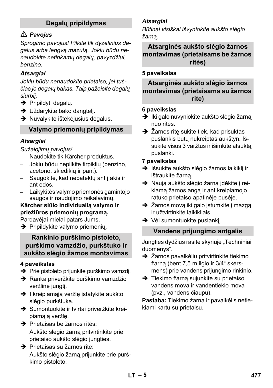 Karcher HDS 7-12-4 M User Manual | Page 477 / 516