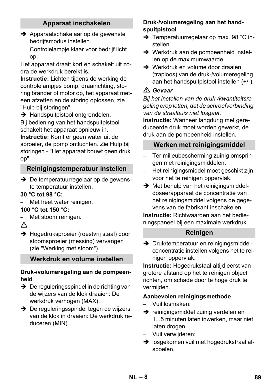 Karcher HDS 7-12-4 M User Manual | Page 89 / 516
