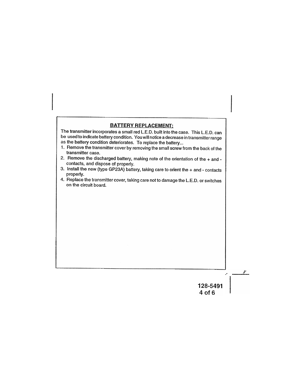 Audiovox PRO-94FR User Manual | Page 4 / 6