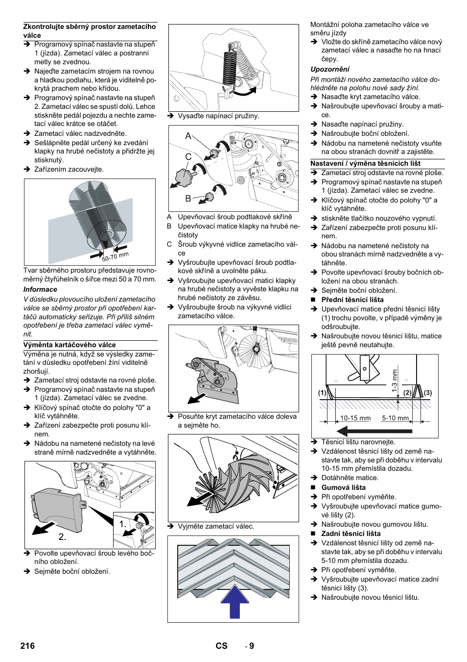 Karcher KM 90-60 R Bp Pack Advanced User Manual | Page 216 / 376