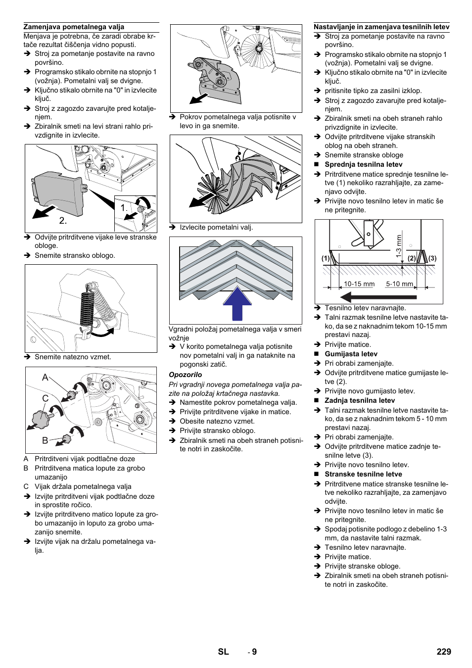 Karcher KM 90-60 R Bp Pack Advanced User Manual | Page 229 / 376