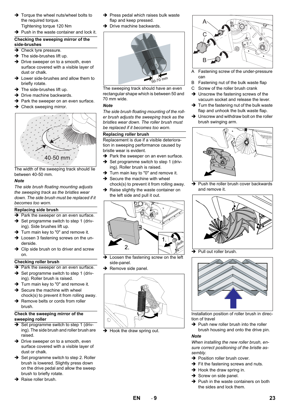 Karcher KM 90-60 R Bp Pack Advanced User Manual | Page 23 / 376