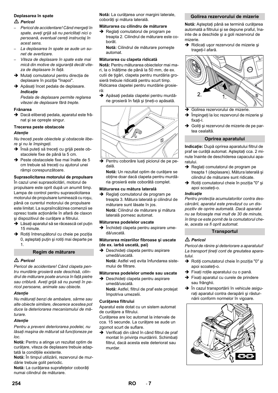 Karcher KM 90-60 R Bp Pack Advanced User Manual | Page 254 / 376