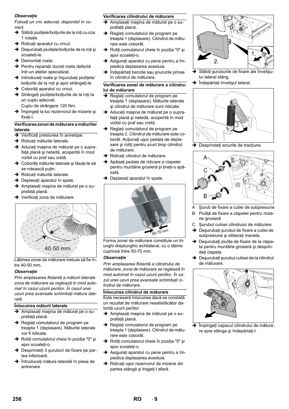 Karcher KM 90-60 R Bp Pack Advanced User Manual | Page 256 / 376