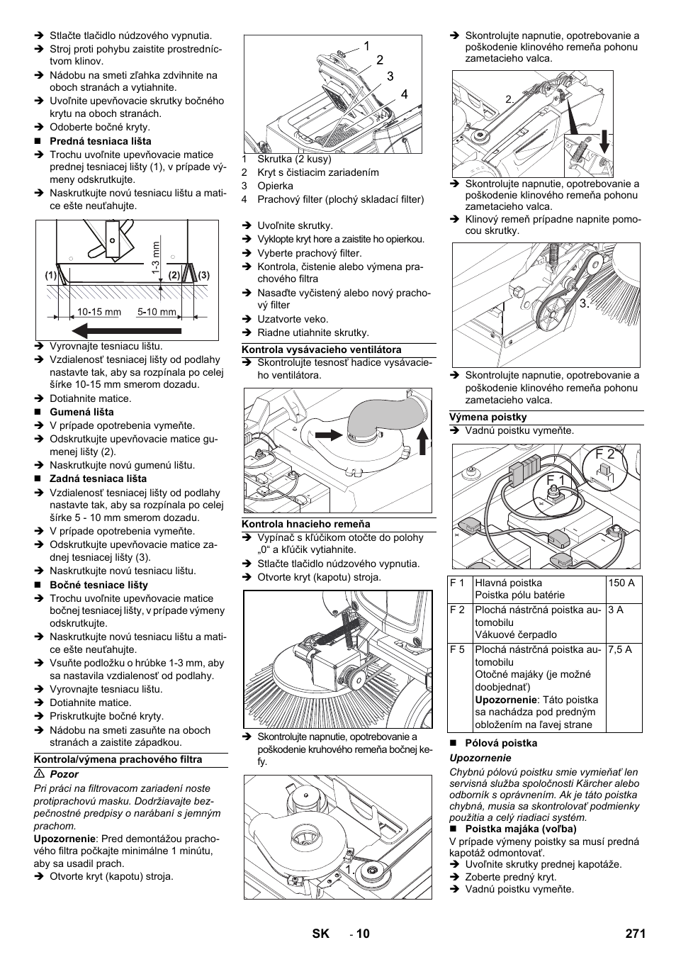 F 1 f 2 | Karcher KM 90-60 R Bp Pack Advanced User Manual | Page 271 / 376