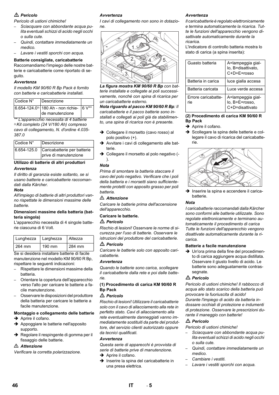 Karcher KM 90-60 R Bp Pack Advanced User Manual | Page 46 / 376