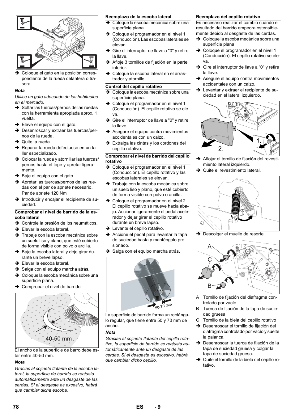Karcher KM 90-60 R Bp Pack Advanced User Manual | Page 78 / 376