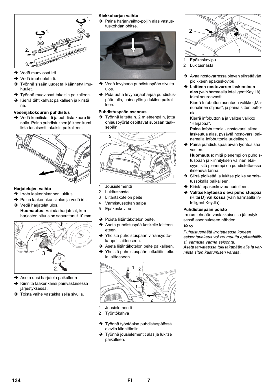 Karcher B 80 W User Manual | Page 134 / 310
