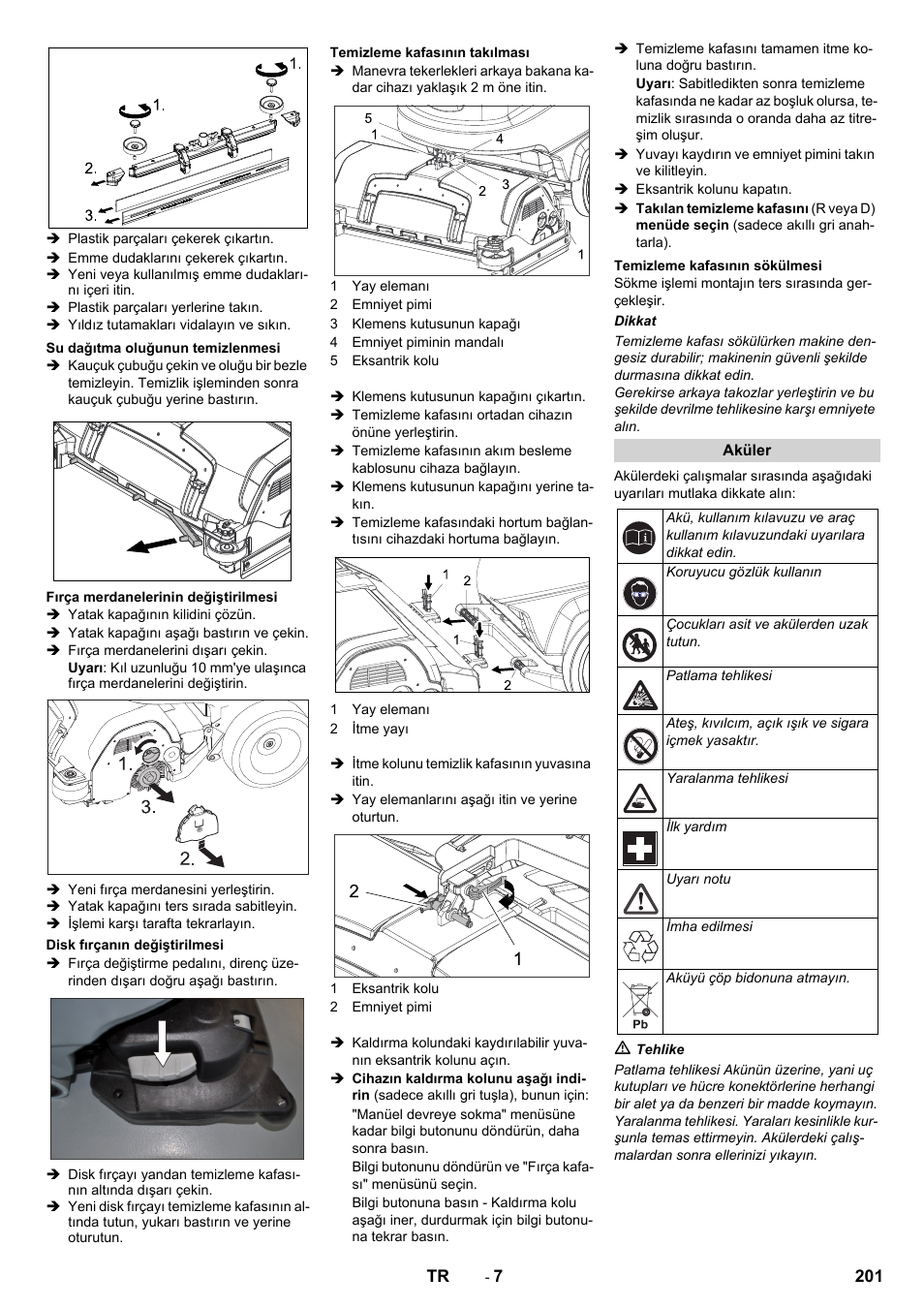 Karcher B 80 W User Manual | Page 201 / 310