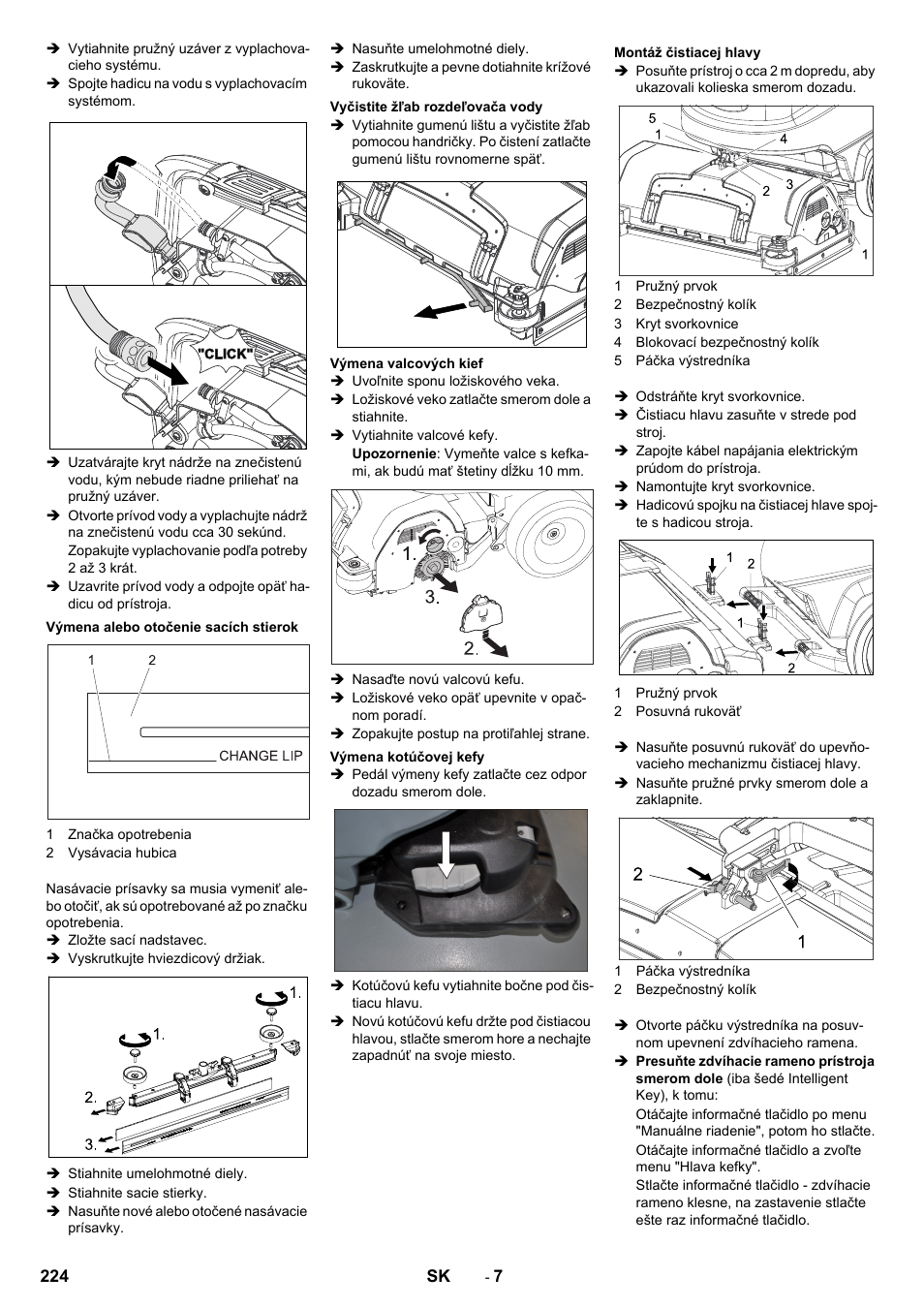 Karcher B 80 W User Manual | Page 224 / 310