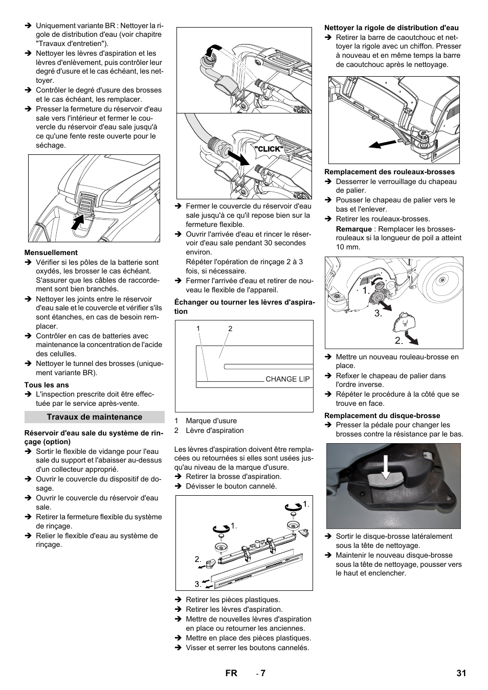 Karcher B 80 W User Manual | Page 31 / 310