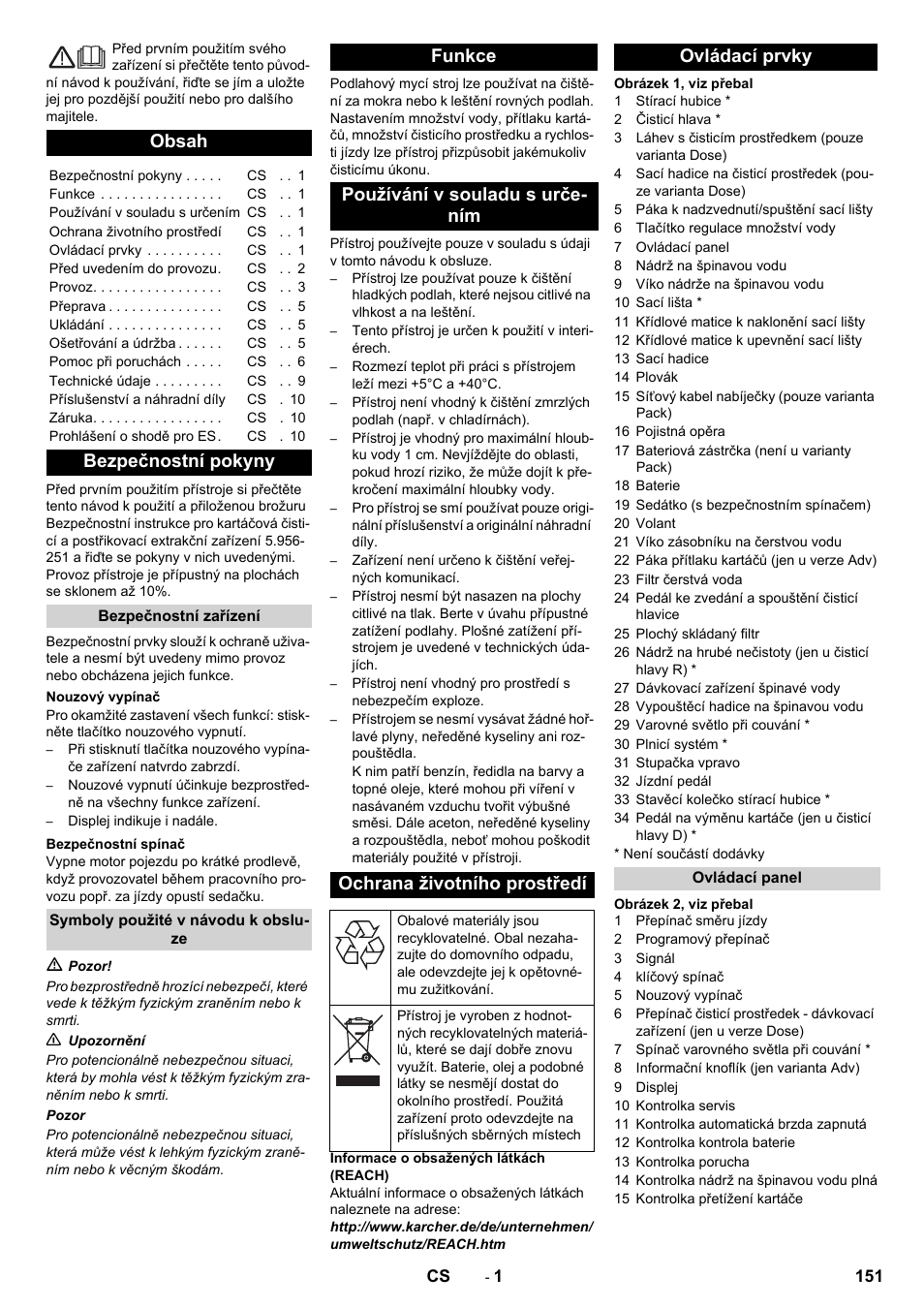 Karcher B 90 R Adv DOSE Bp Pack User Manual | Page 151 / 272