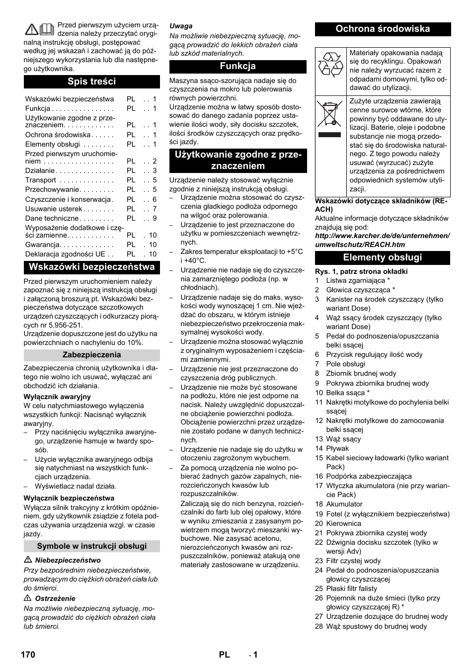 Karcher B 90 R Adv DOSE Bp Pack User Manual | Page 170 / 272
