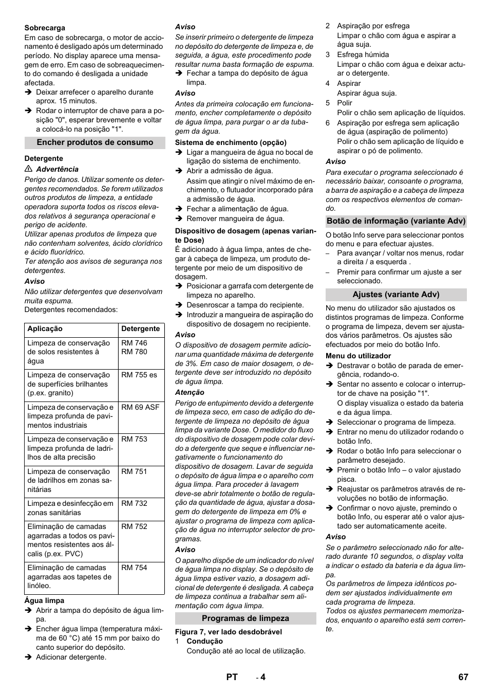 Karcher B 90 R Adv DOSE Bp Pack User Manual | Page 67 / 272