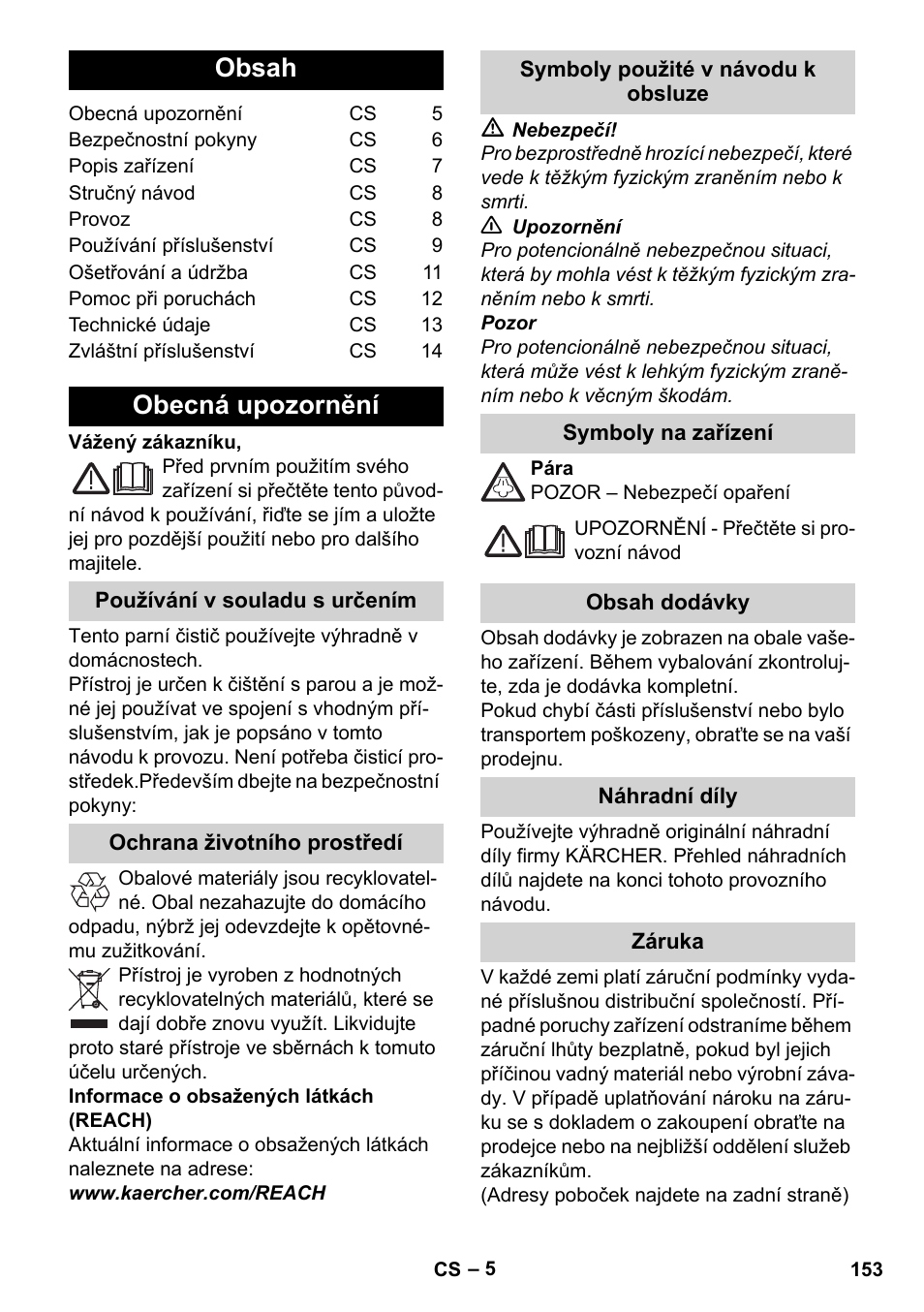 Karcher Stirerie SI 2-600 CB User Manual | Page 153 / 286