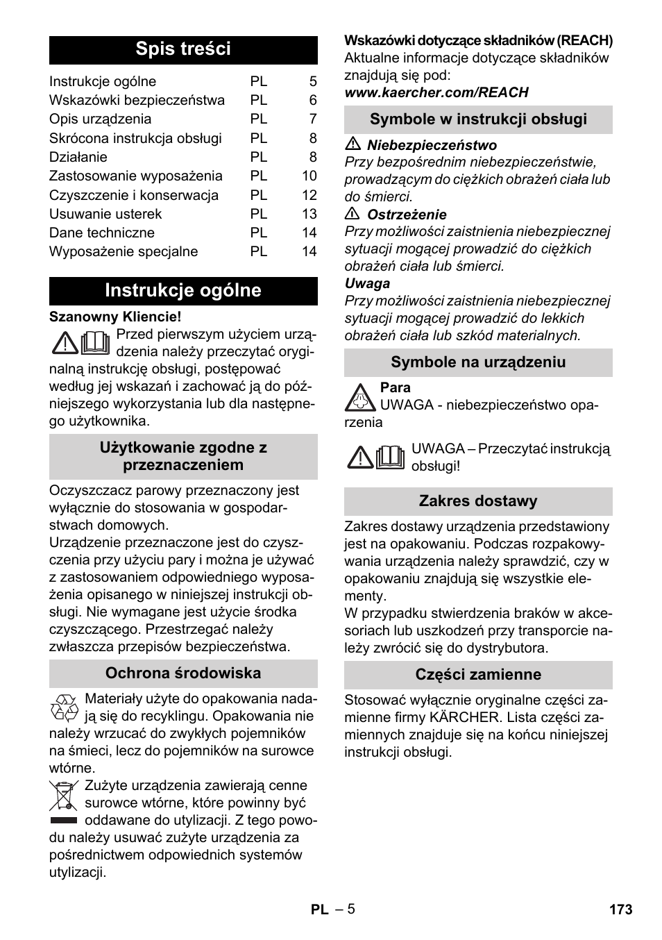 Karcher Stirerie SI 2-600 CB User Manual | Page 173 / 286