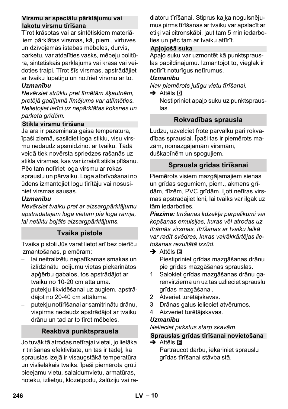 Karcher Stirerie SI 2-600 CB User Manual | Page 246 / 286