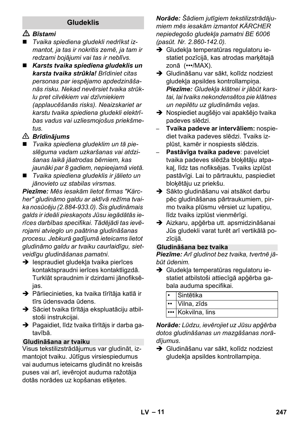 Karcher Stirerie SI 2-600 CB User Manual | Page 247 / 286