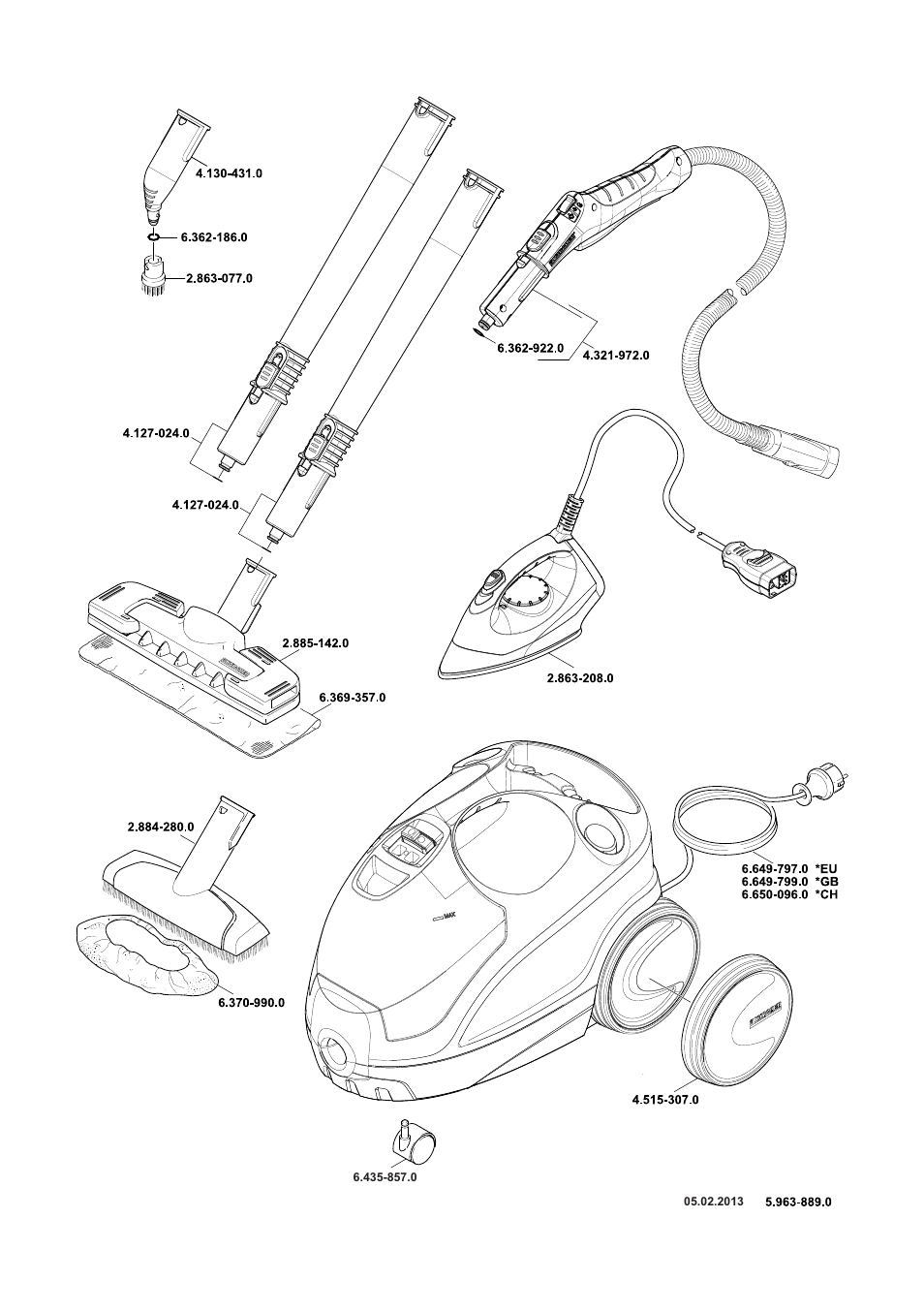 Karcher Stirerie SI 2-600 CB User Manual | Page 285 / 286