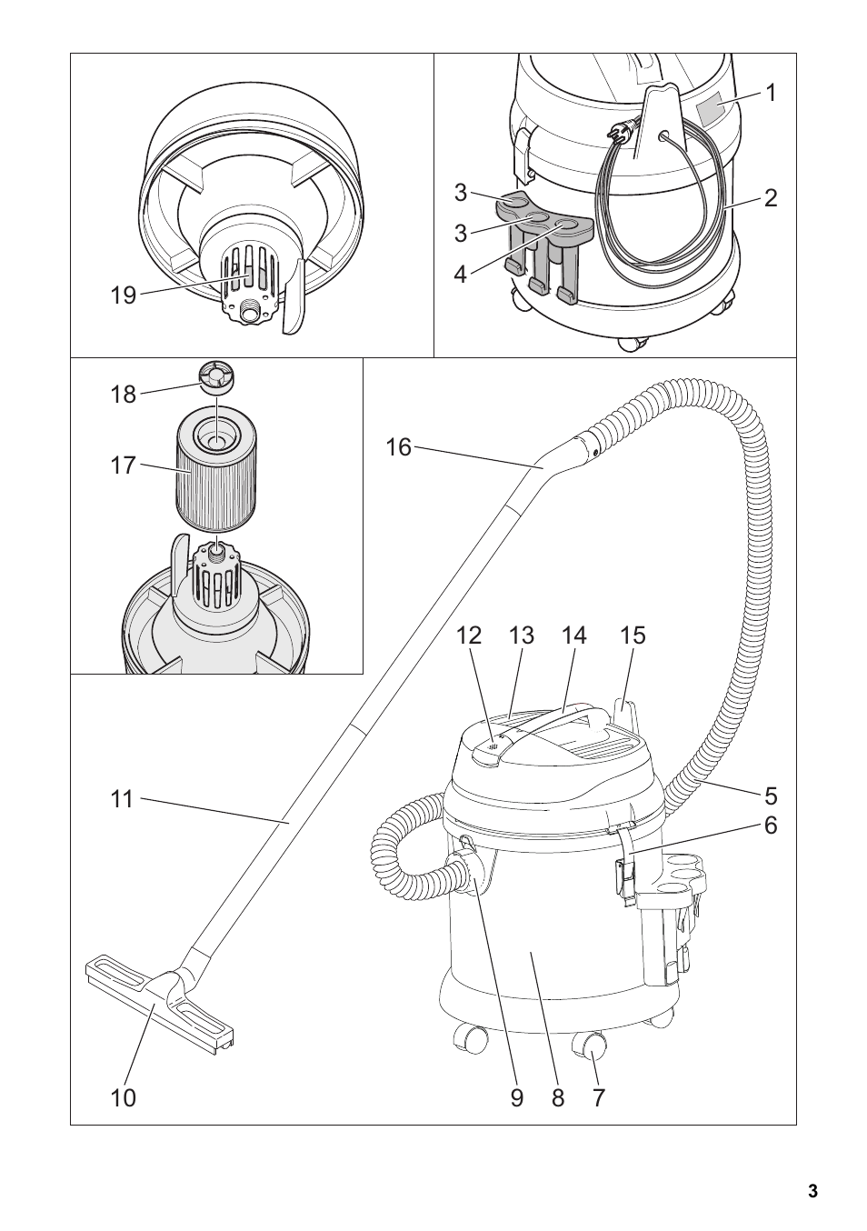 Karcher NT 27-1 Me Adv User Manual | Page 3 / 148
