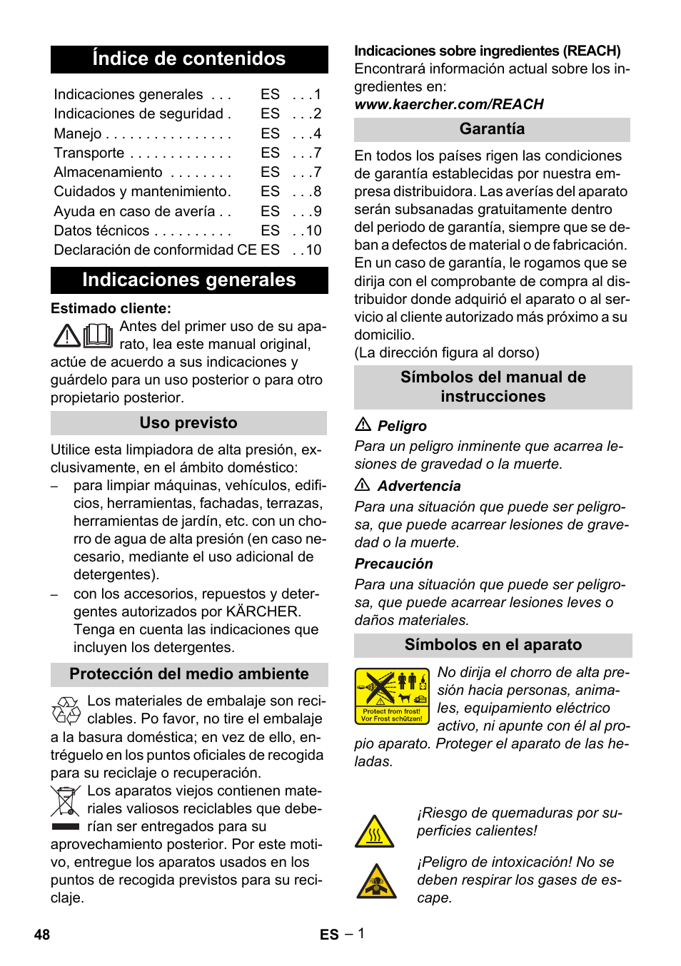 Karcher G 7-10 M User Manual | Page 48 / 248