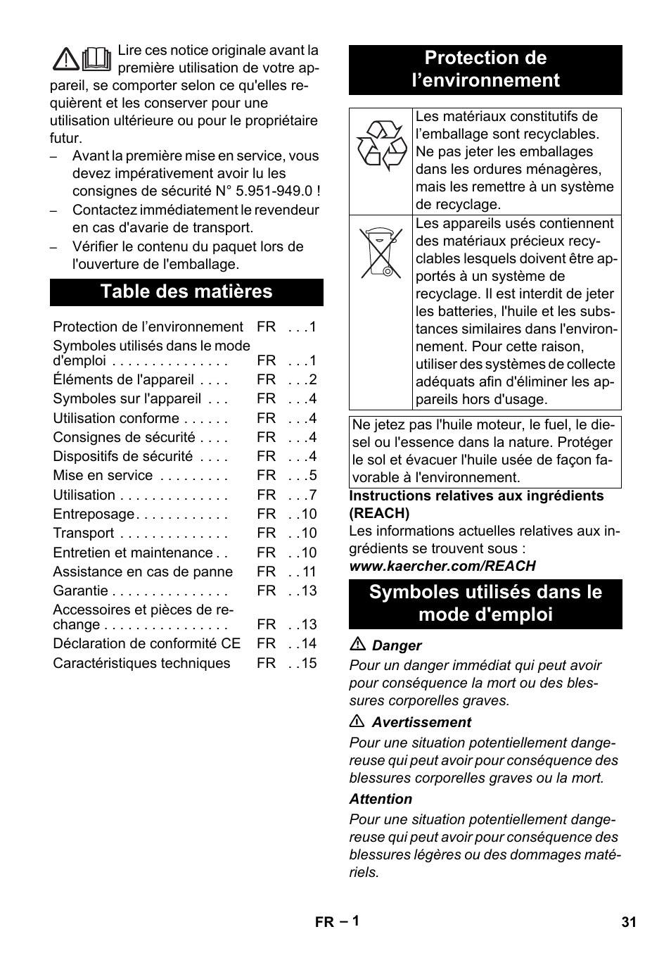 Karcher HDS 2000 SUPER User Manual | Page 31 / 400