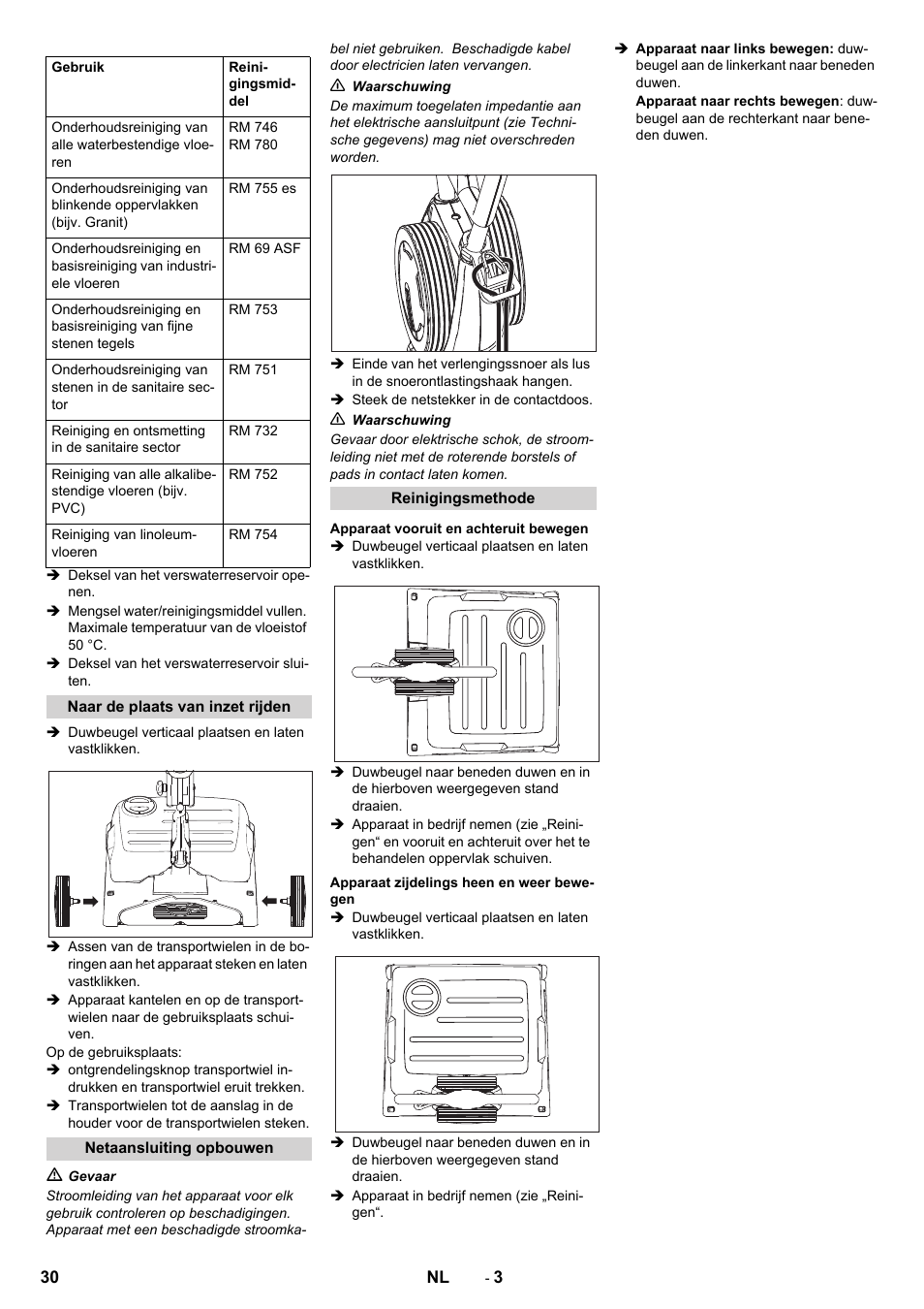 Karcher BRS 40-1000C EU User Manual | Page 30 / 168